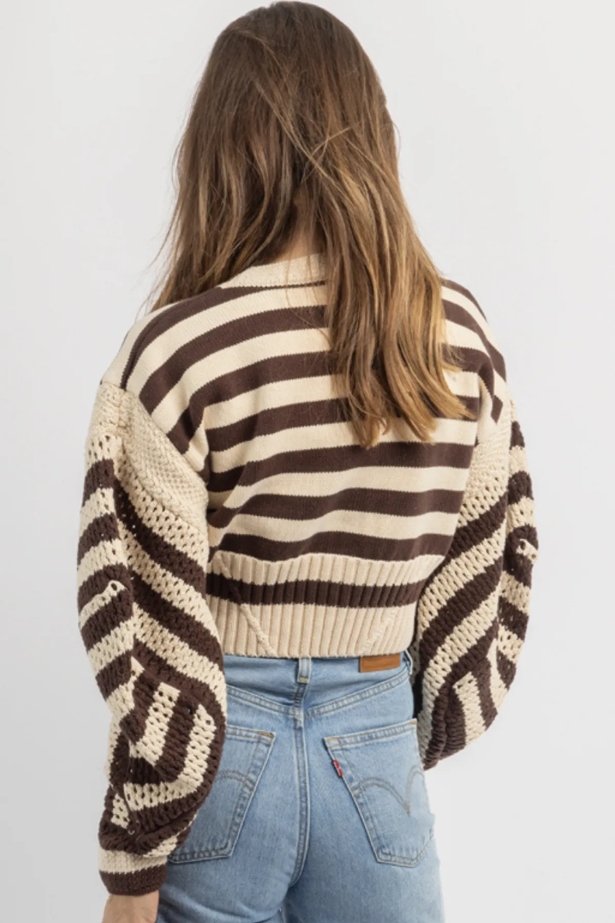 SKI LODGE BROWN SWEATER