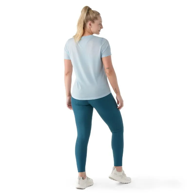 Smartwool  Active Ultralite V-Neck Short Sleeve - Maglia merino - Donna