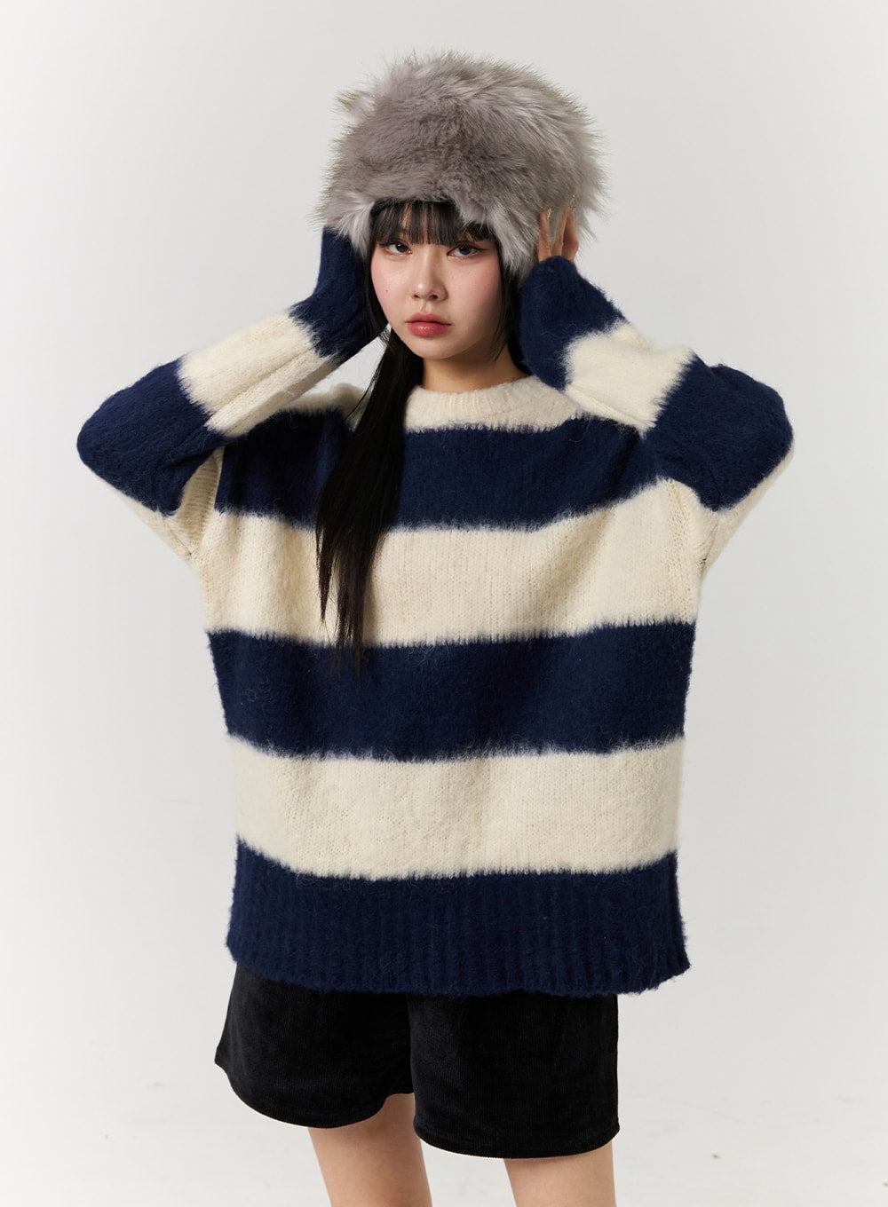 Soft Stripe Sweater CJ404