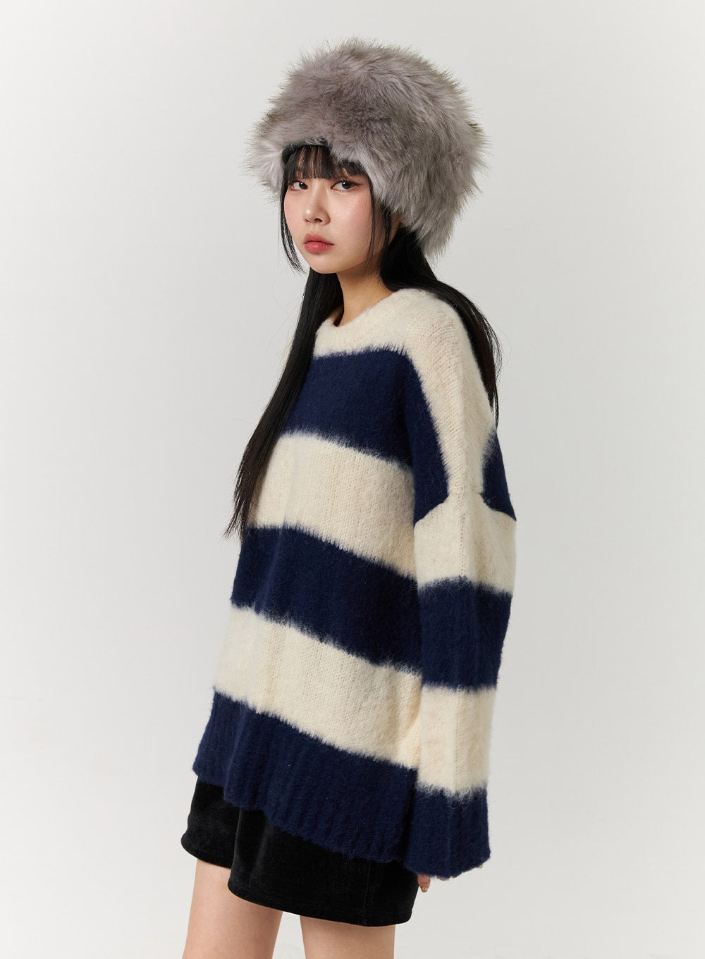 Soft Stripe Sweater CJ404