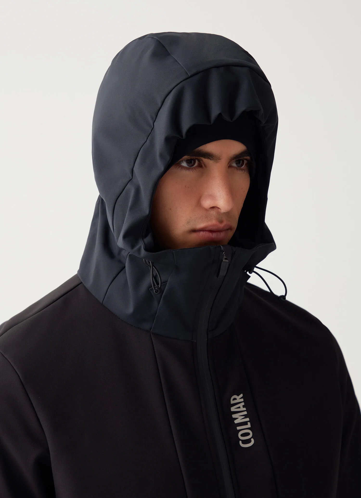 Softshell hooded jacket-