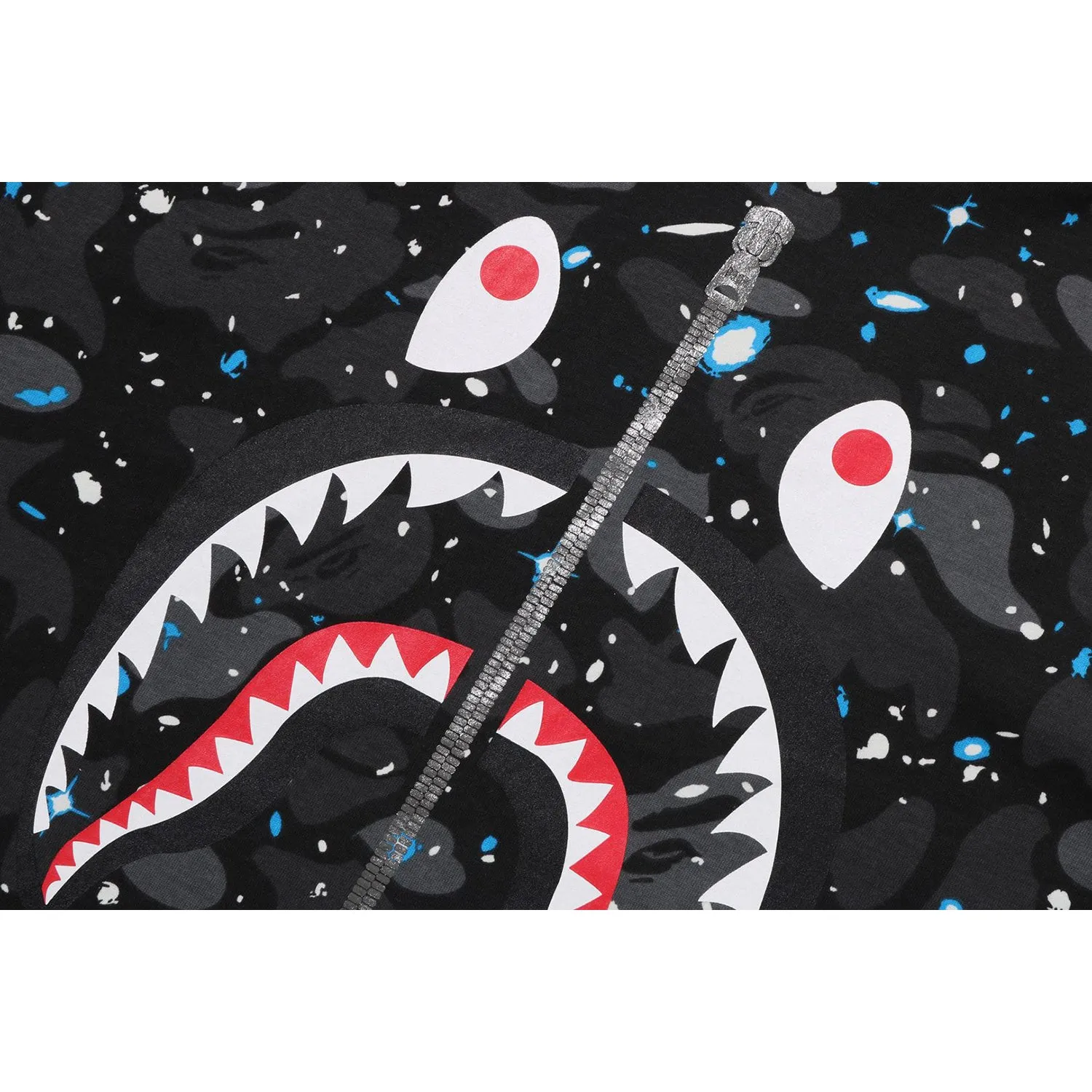 SPACE CAMO SHARK LAYERED L/S TEE MENS