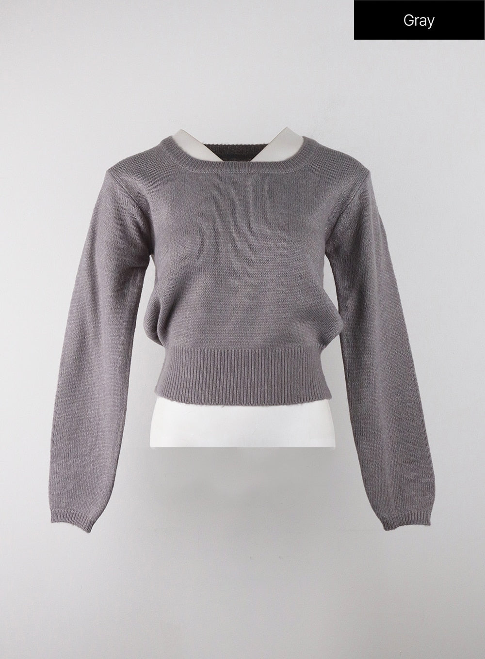 Square Neck Knit Sweater OD329