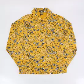 STAN PRINTED TRUCKER JACKET YELLOW