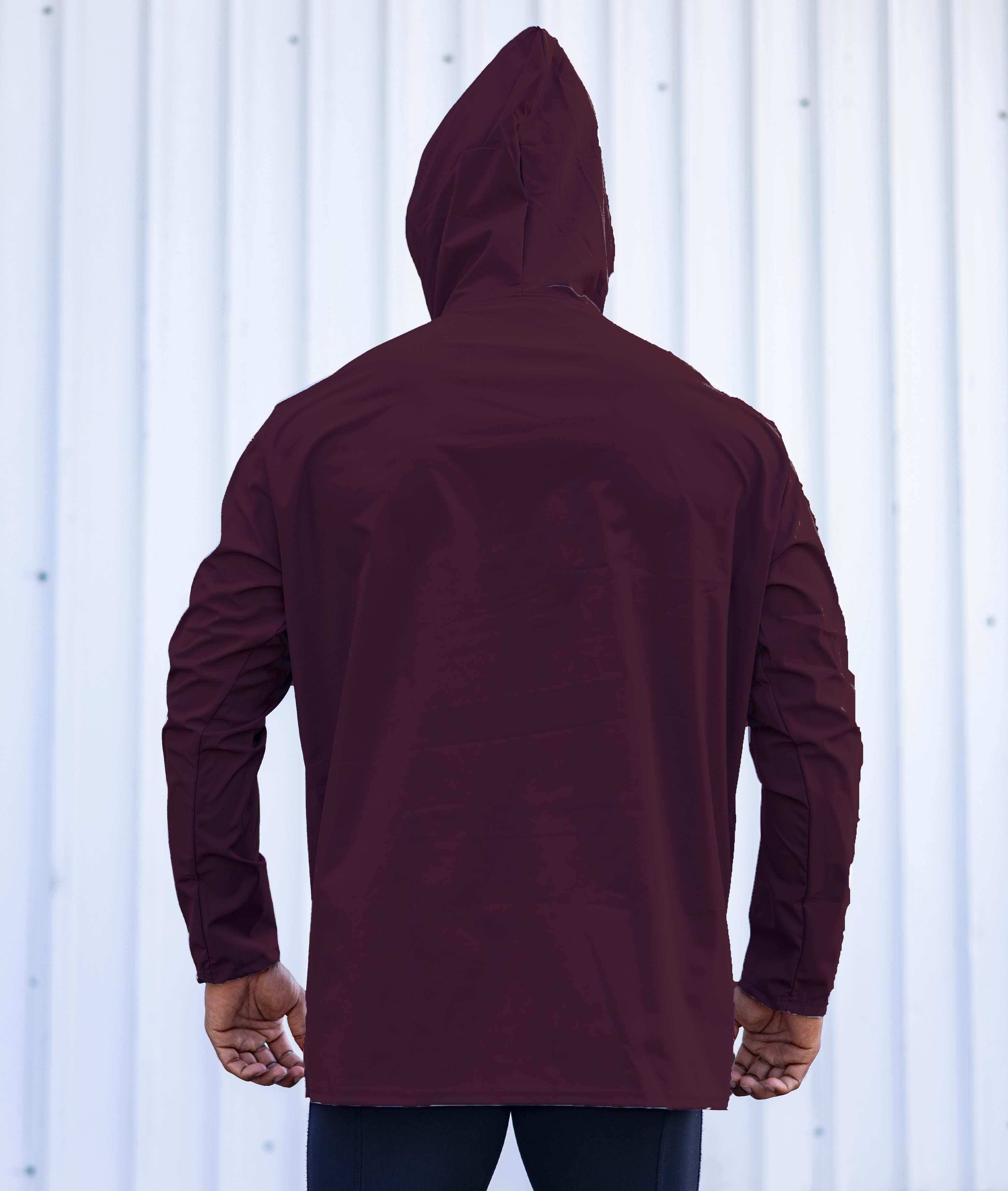 Storm Waterproof Jacket 2.0- Epic Maroon (with rainproof phone pockets) - Sale