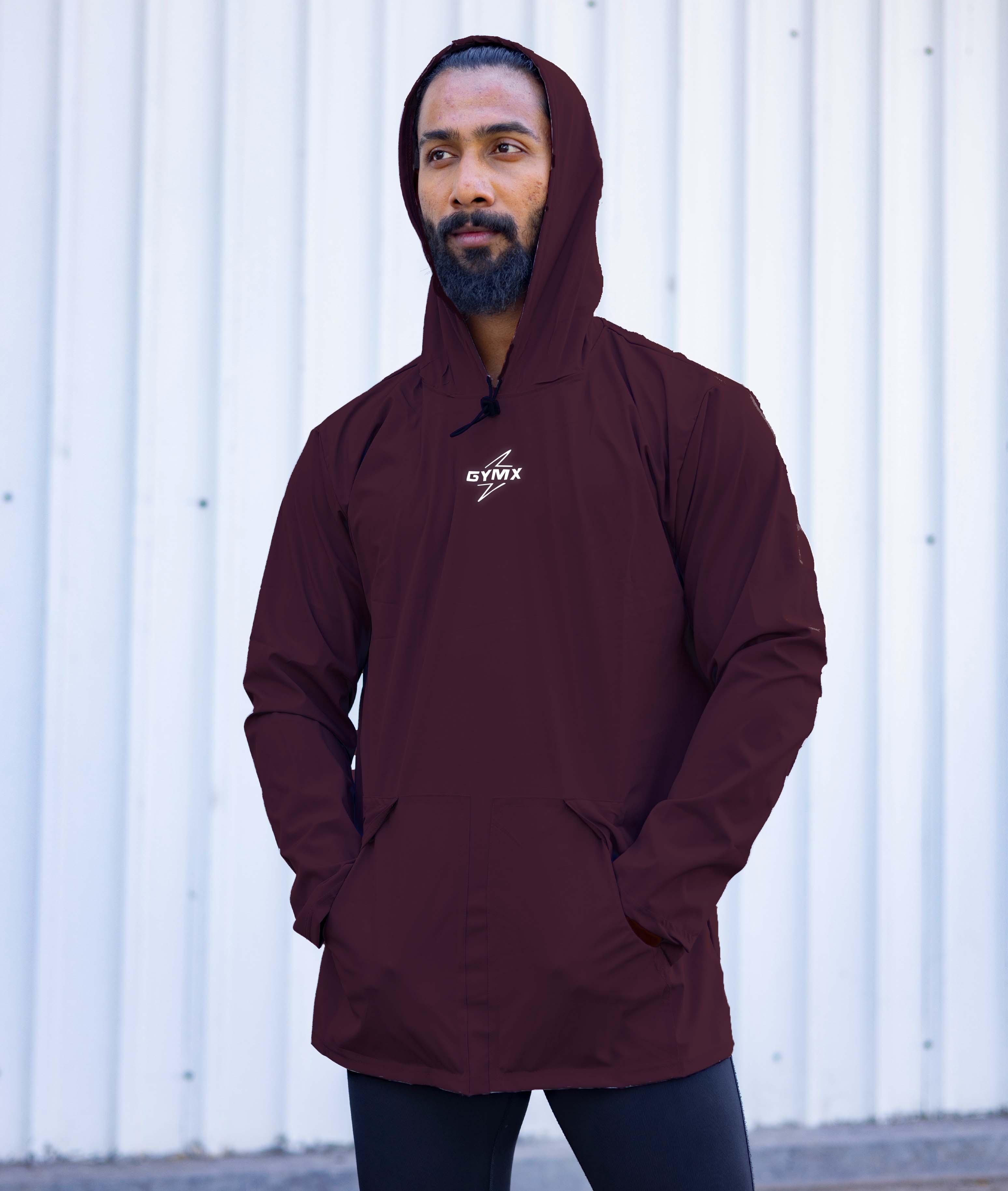 Storm Waterproof Jacket 2.0- Epic Maroon (with rainproof phone pockets) - Sale