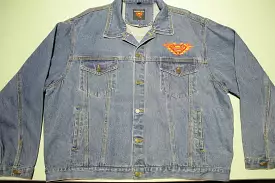 Superman Warner Bros. Vintage 90's Denim Trucker Jean Jacket