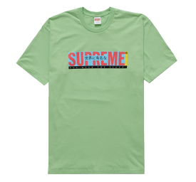 Supreme All Over Tee Lime