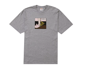 Supreme Bed Tee Heather Grey