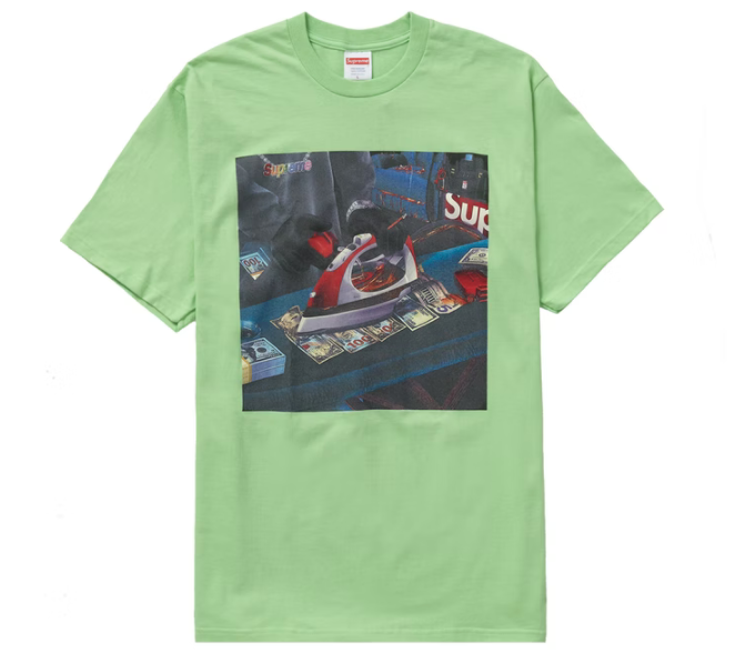 Supreme Gas Tee Lime