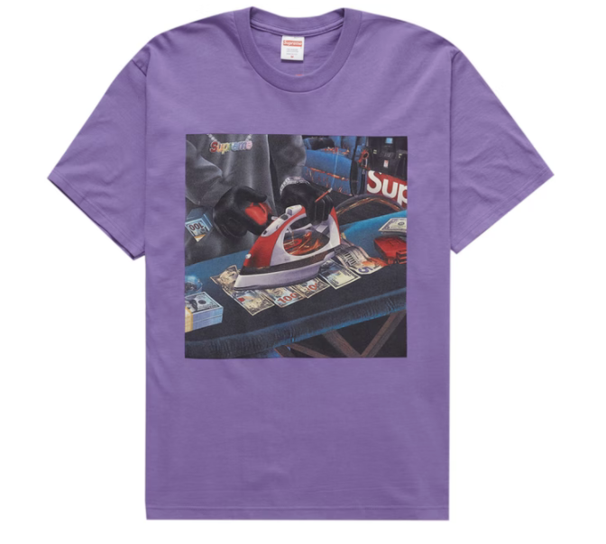 Supreme Gas Tee Purple