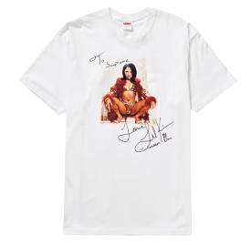 Supreme Lil Kim Tee White