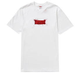 Supreme Ralph Steadman Box Logo Tee White