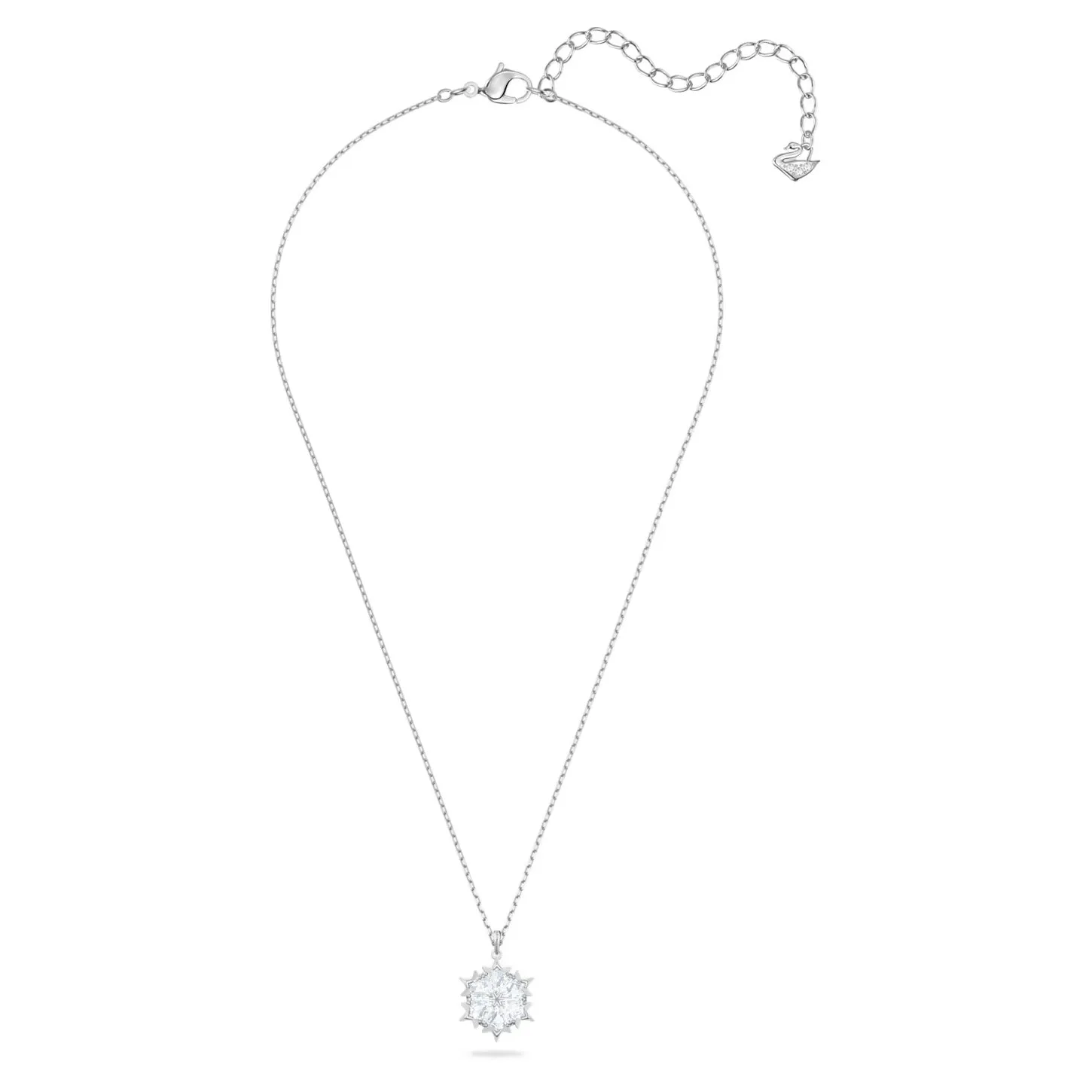 Swarovski Necklace MAGIC PENDANT, White, Rhodium, Small -5428432