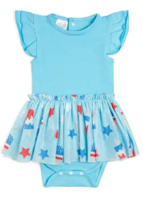 Sweet Wink - Bomb Pop SS Tutu Bodysuit