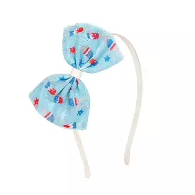 Sweet Wink Bomb Pop Tulle Bow Headband