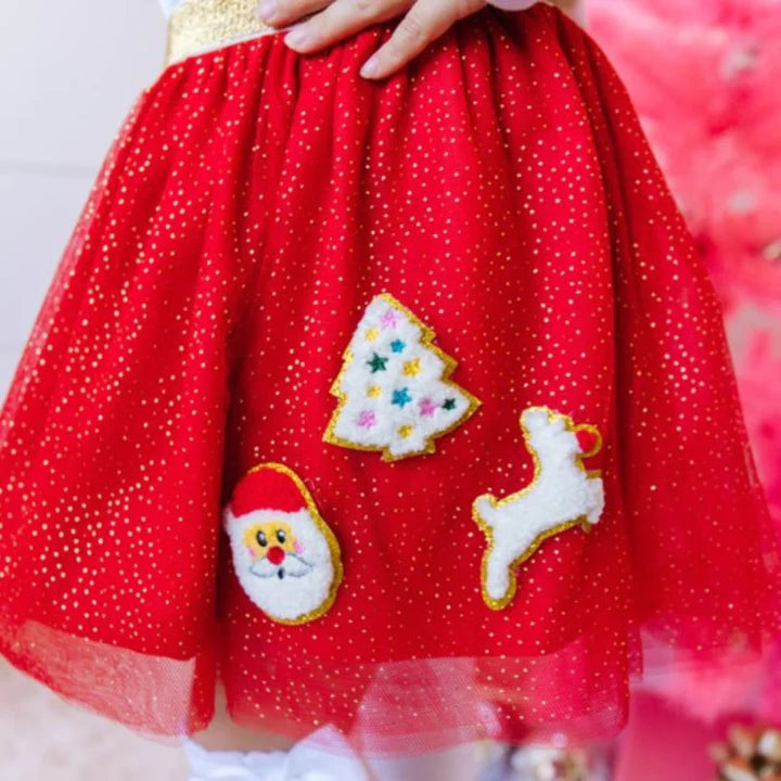 Sweet Wink - Christmas Patch Tutu