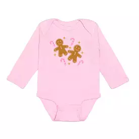 Sweet Wink - Gingerbread Long sleeve Bodysuit