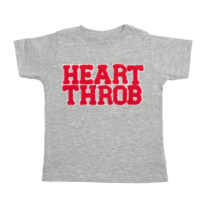 Sweet Wink - Heart Throb Gray SS Tee