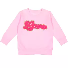 Sweet Wink - Love Script Sweatshirt