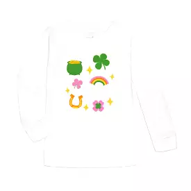 Sweet Wink - Lucky Doodle St. Patrick's Day Long Sleeve Shirt