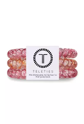 TELETIES Small Hair Ties - Flower Power