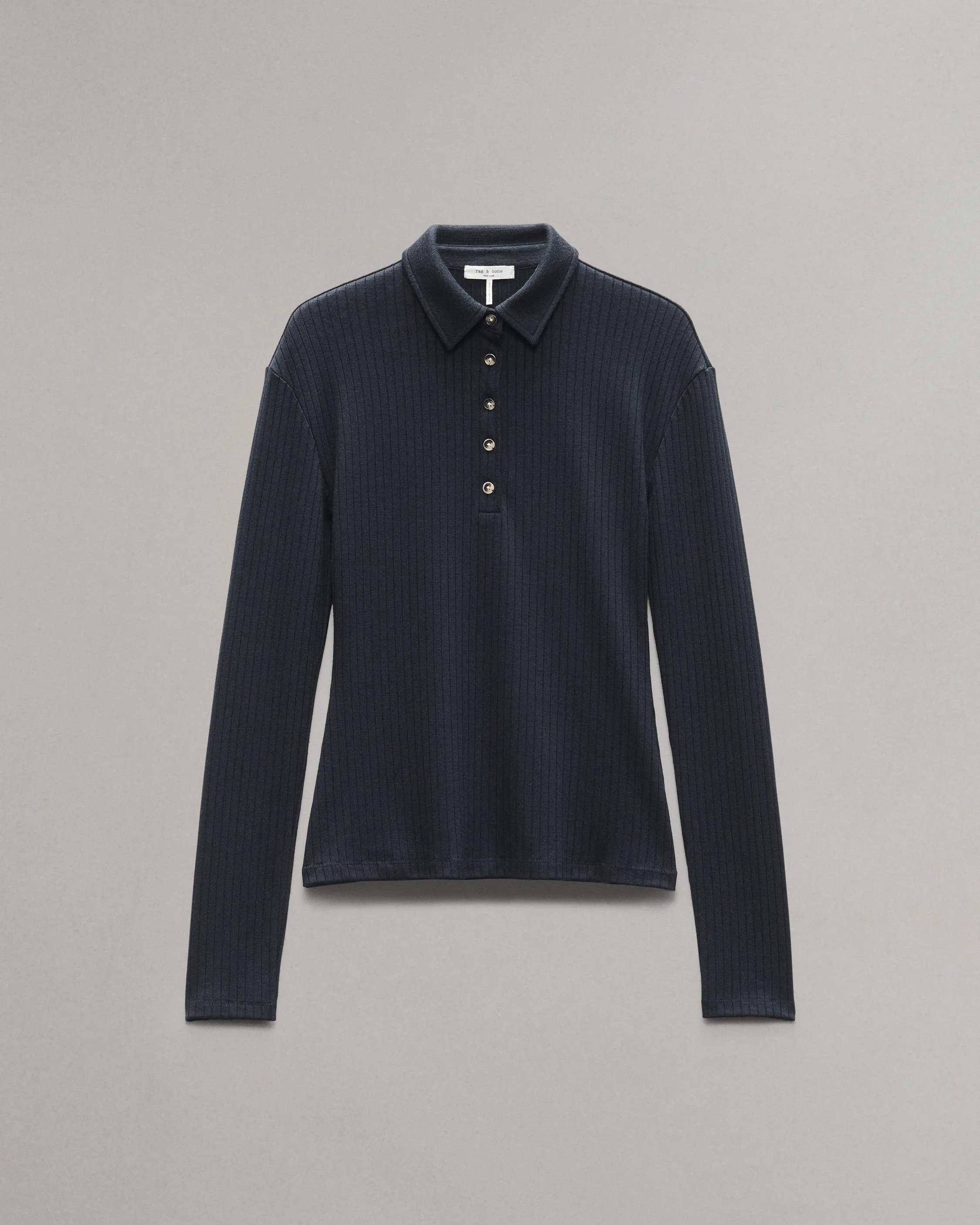 The Knit Rib Polo Shirt