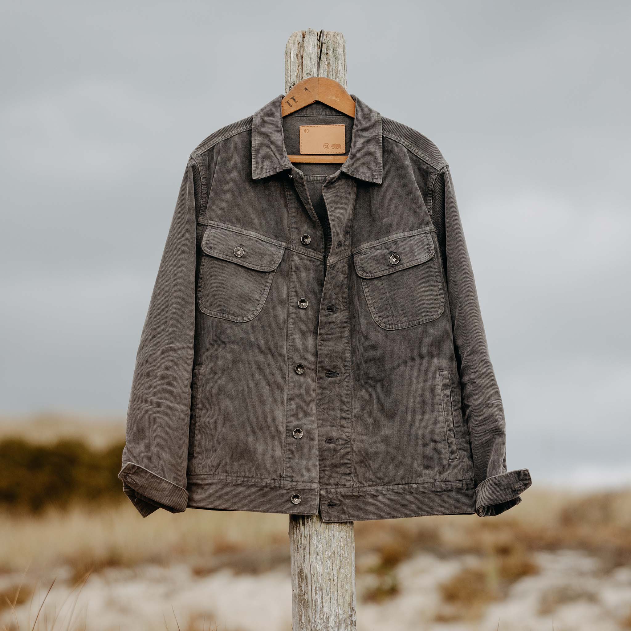 The Long Haul Jacket in Shale Cord