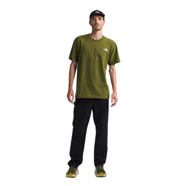 The North Face Men’s Short-Sleeve Evolution Box Fit Tee - Forest Olive