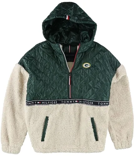 Tommy Hilfiger Womens Green Bay Packers Quilted Jacket