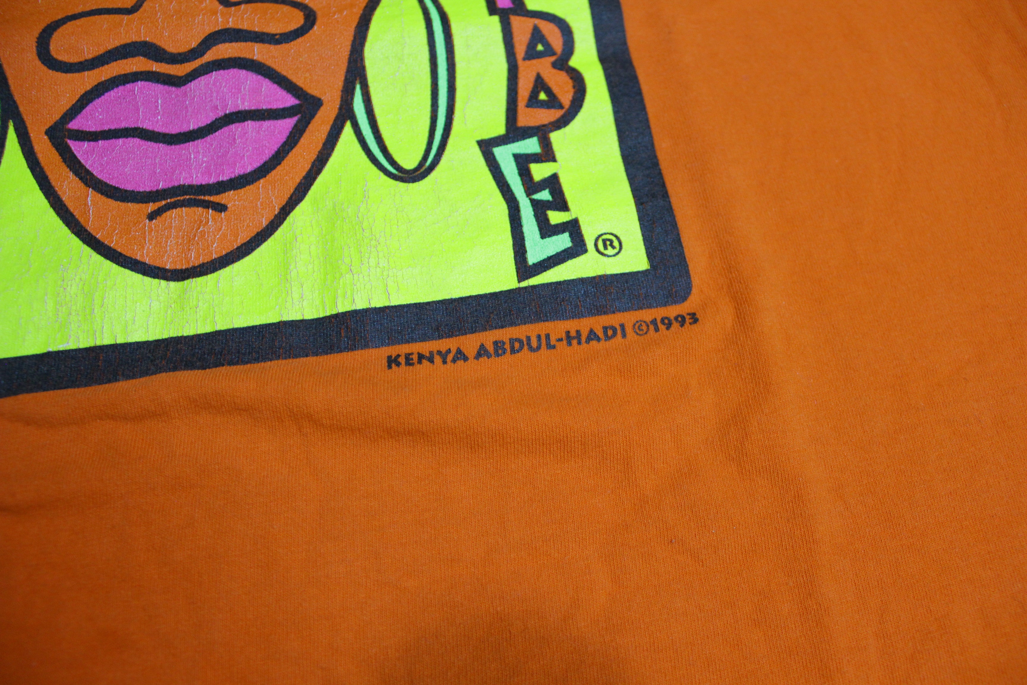 Tribe Vibe Vintage Quest 1993 Kenya Abdul-Hadi Vintage 90's Rap T-Shirt