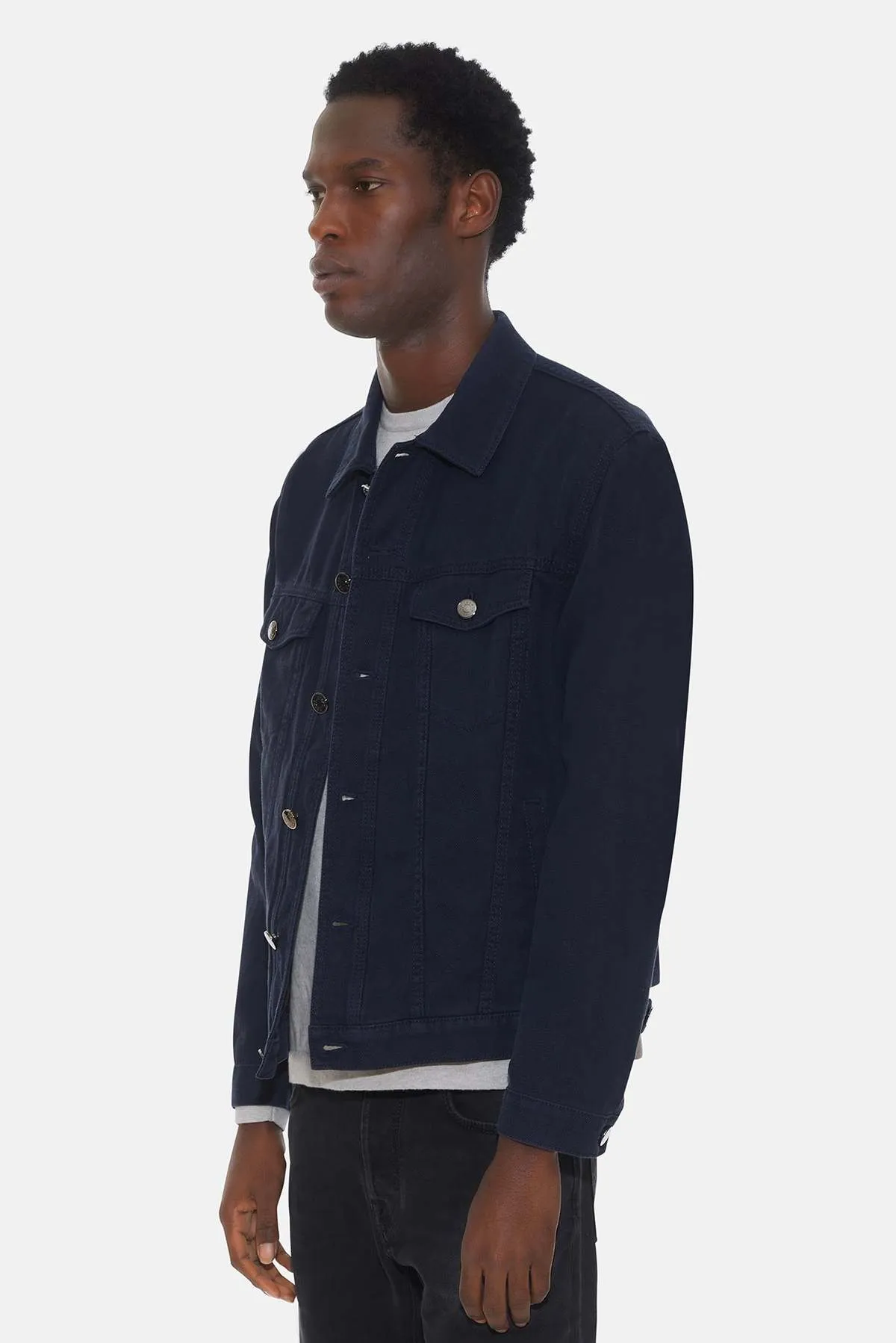 Trucker Jacket - Navy