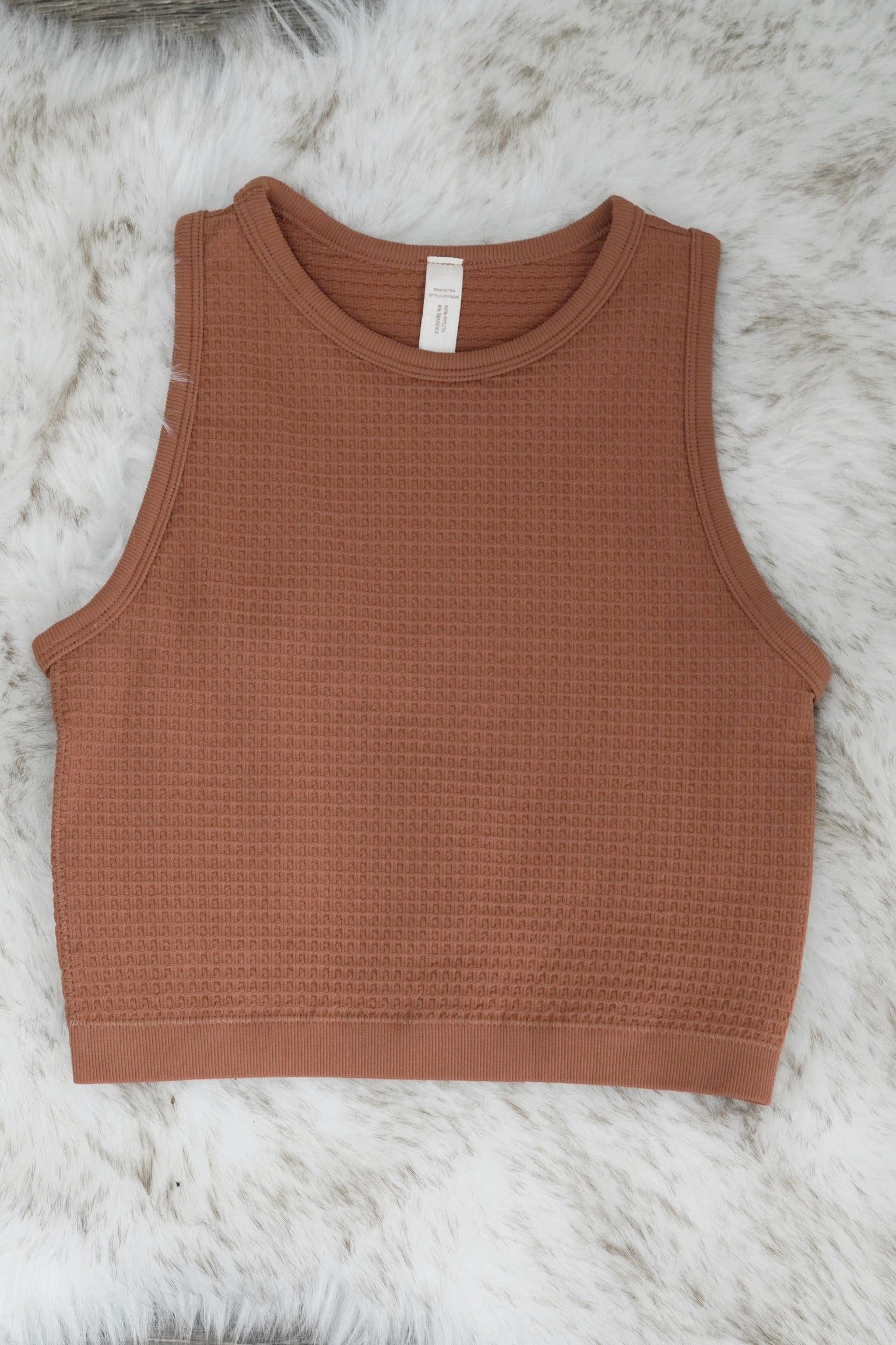 Tulla Textured Tank Top