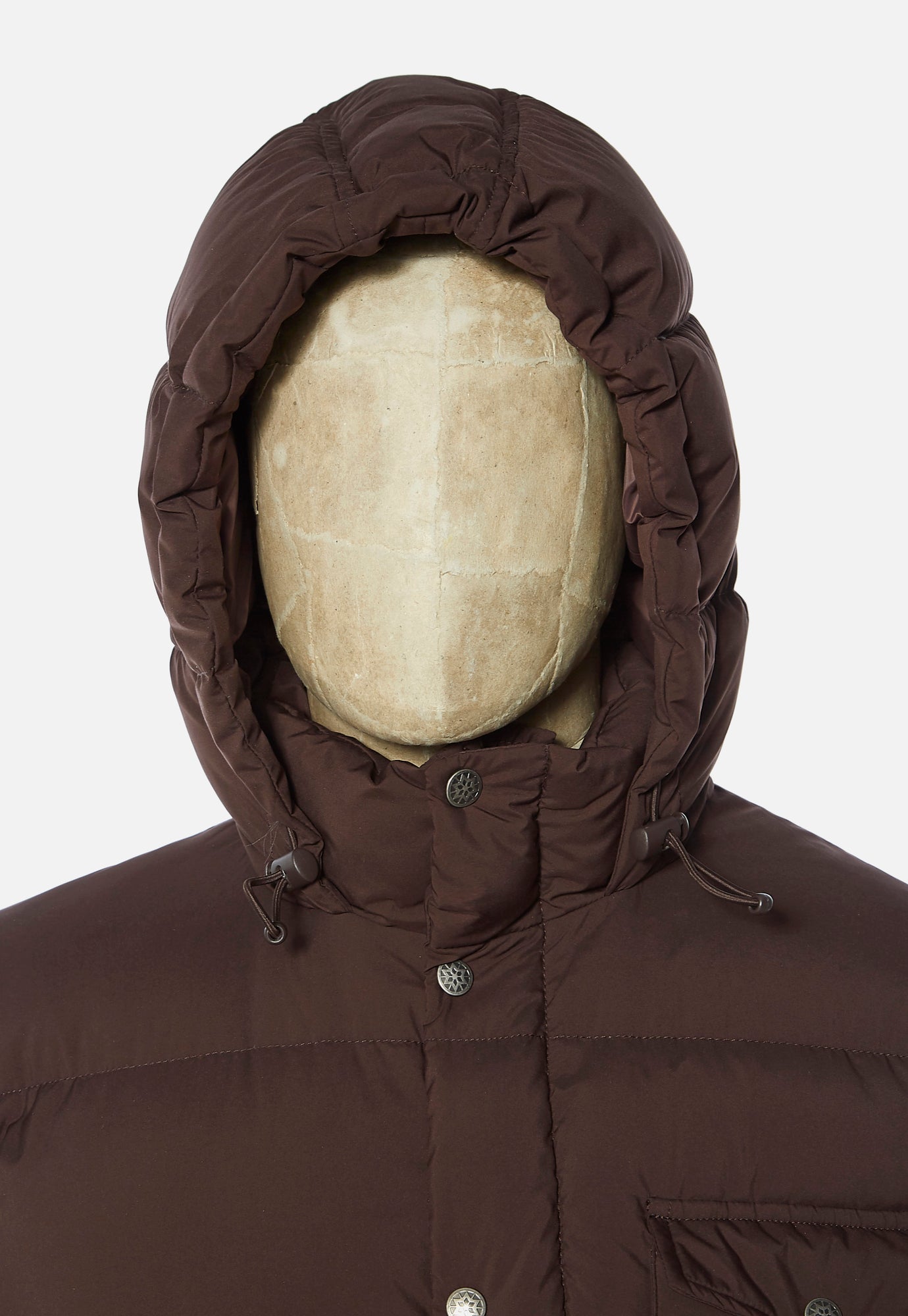 Universal Works Down Jacket seal brown HMO57C