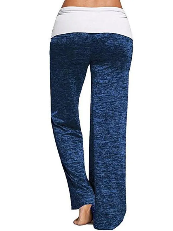 Wide-Leg Drawstring Women's Yoga Pants