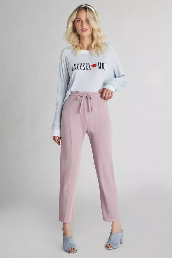 Wildfox Excusez Moi Monte Crop Sweater