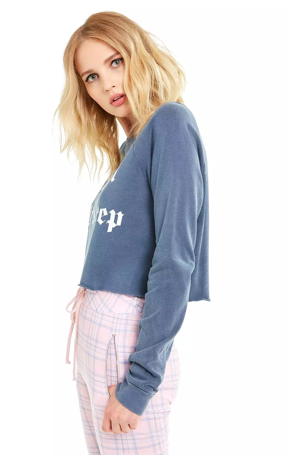 Wildfox Half Asleep Beach House Crop Top