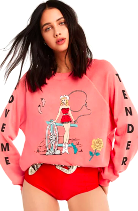 Wildfox Love Me Tender Sommers Sweater