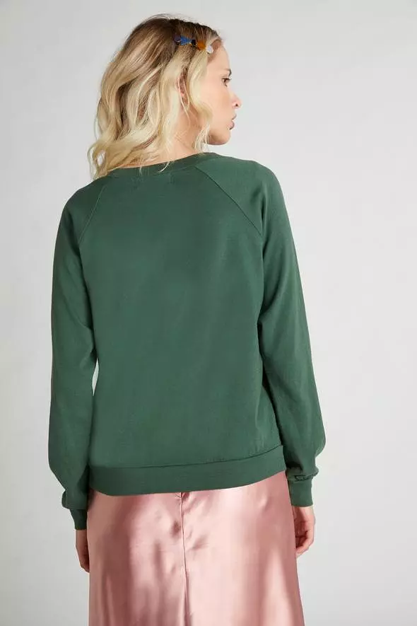 Wildfox Ma Cherie Fiona Crew Sweater