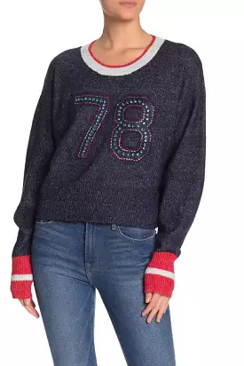 WILDFOX Malone 78 Embellished Sweater