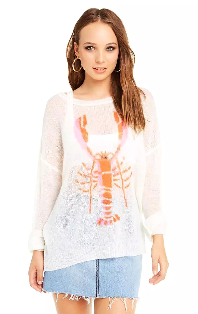 Wildfox Rock Lobster Genesis Sweater