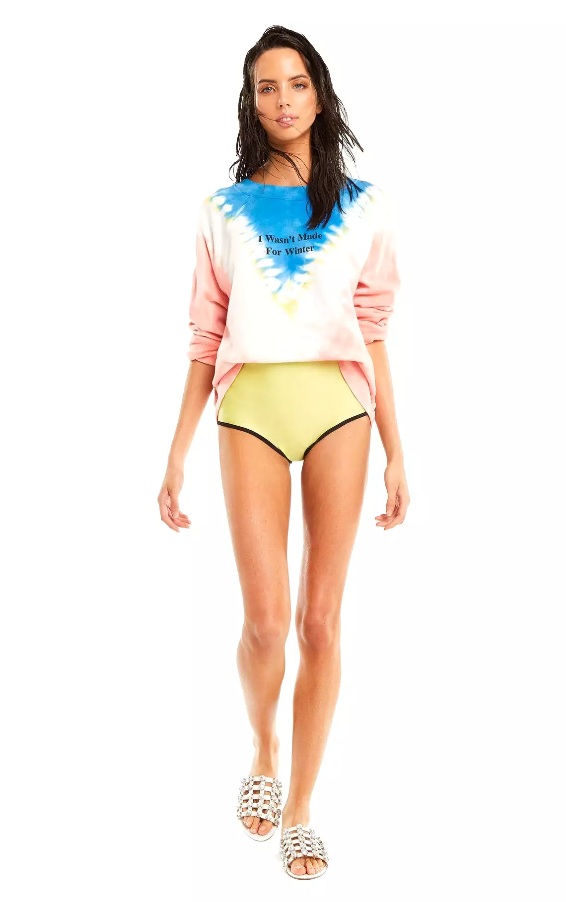 Wildfox Summer Girl Tie Dye Sommers Sweater