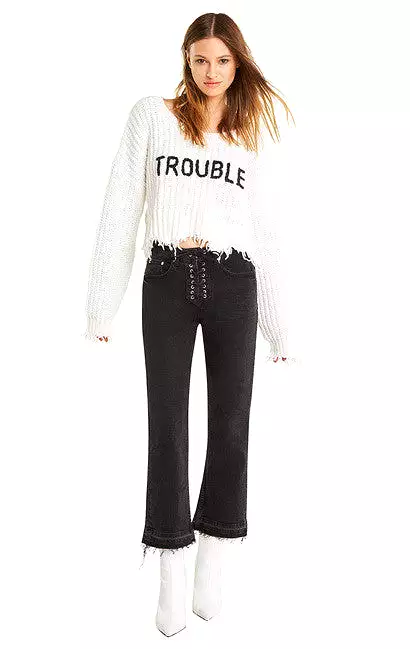 Wildfox Trouble Storm Sweater