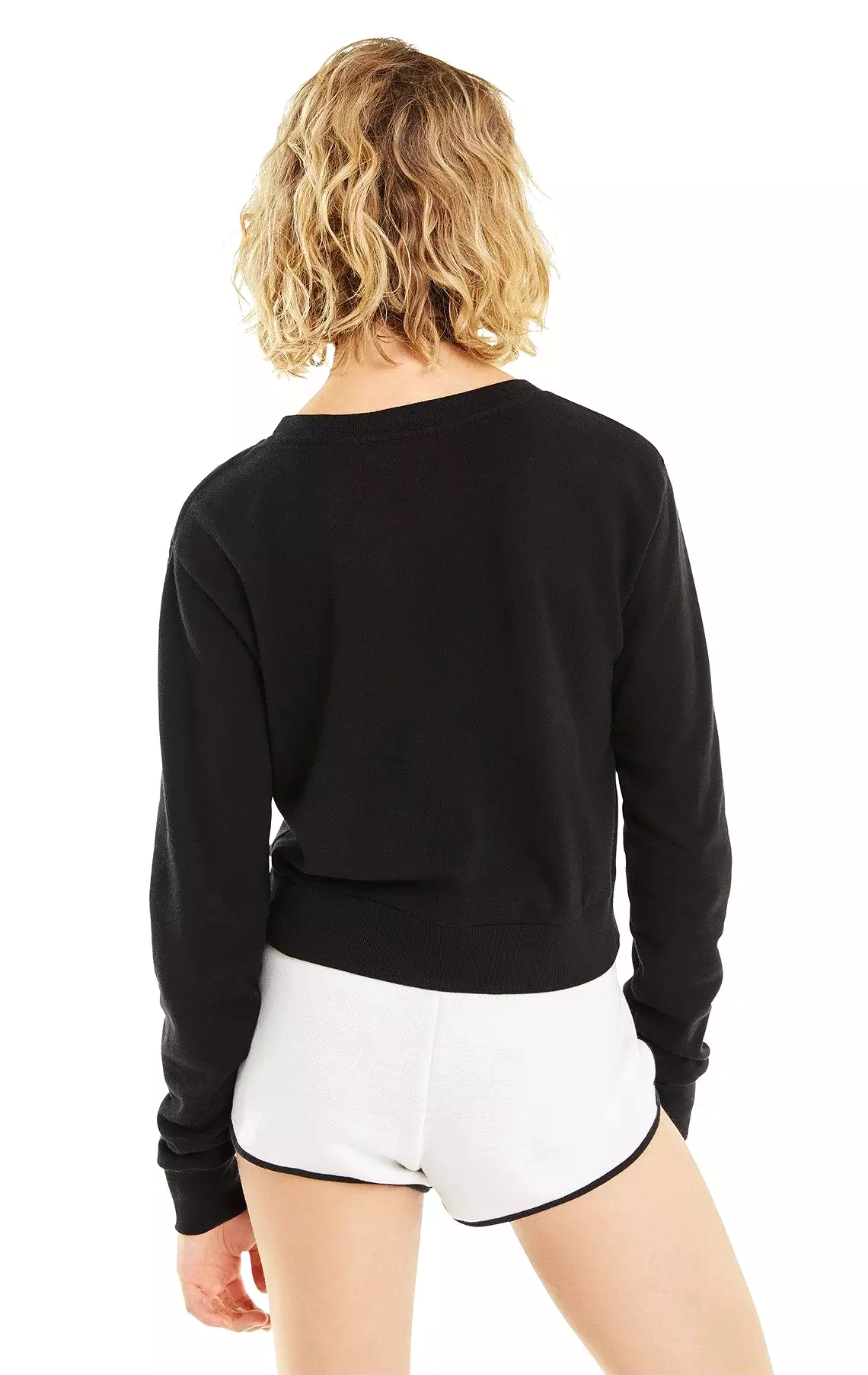 Wildfox Wine In My Cup Zoey Crop Sweater