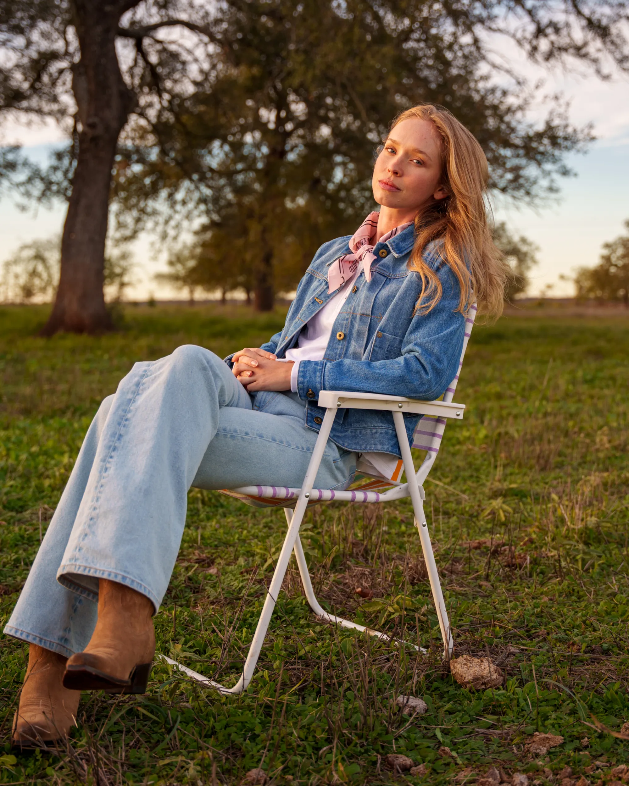 Women's Denim Trucker Jacket