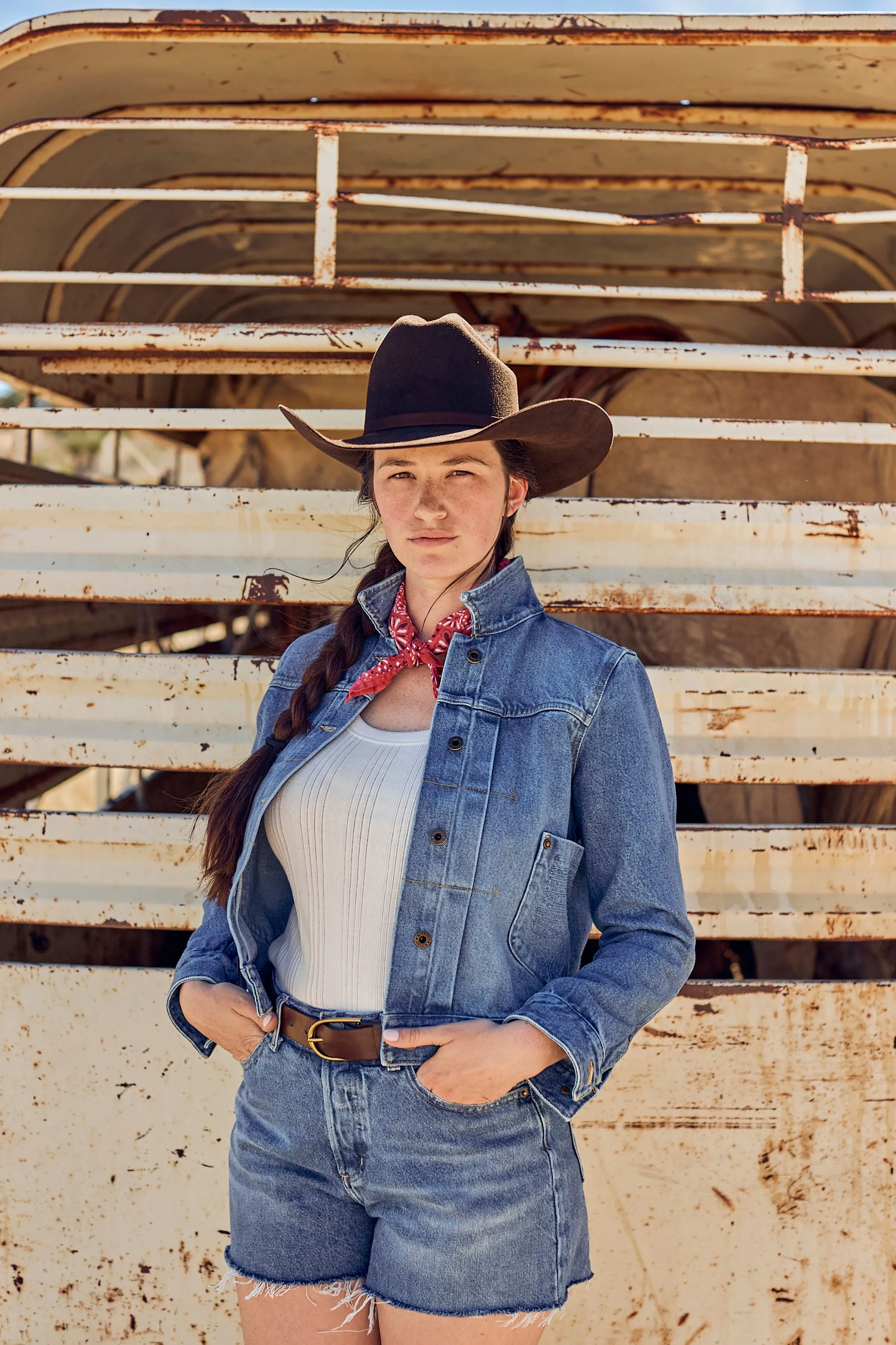 Women's Denim Trucker Jacket