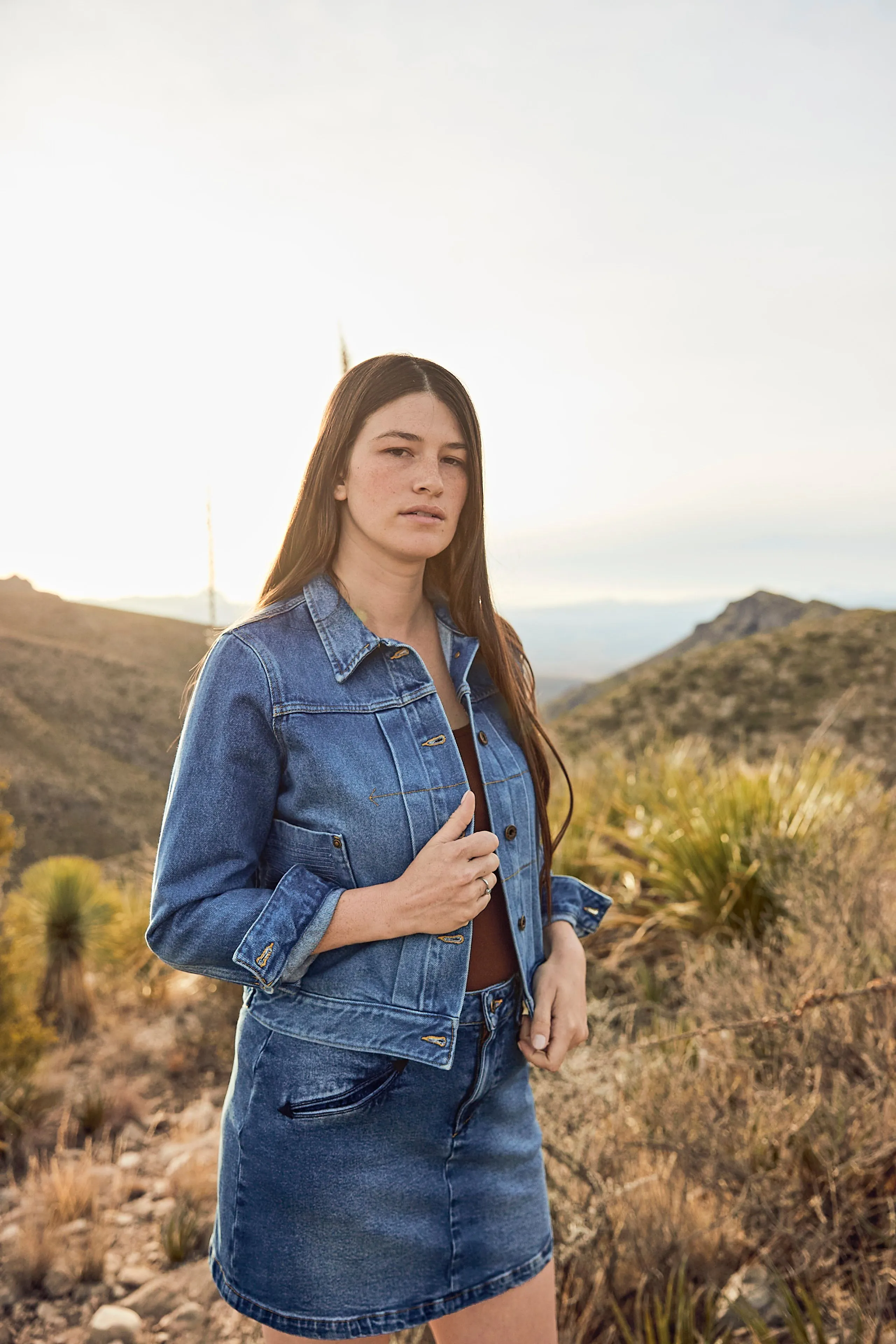 Women's Denim Trucker Jacket