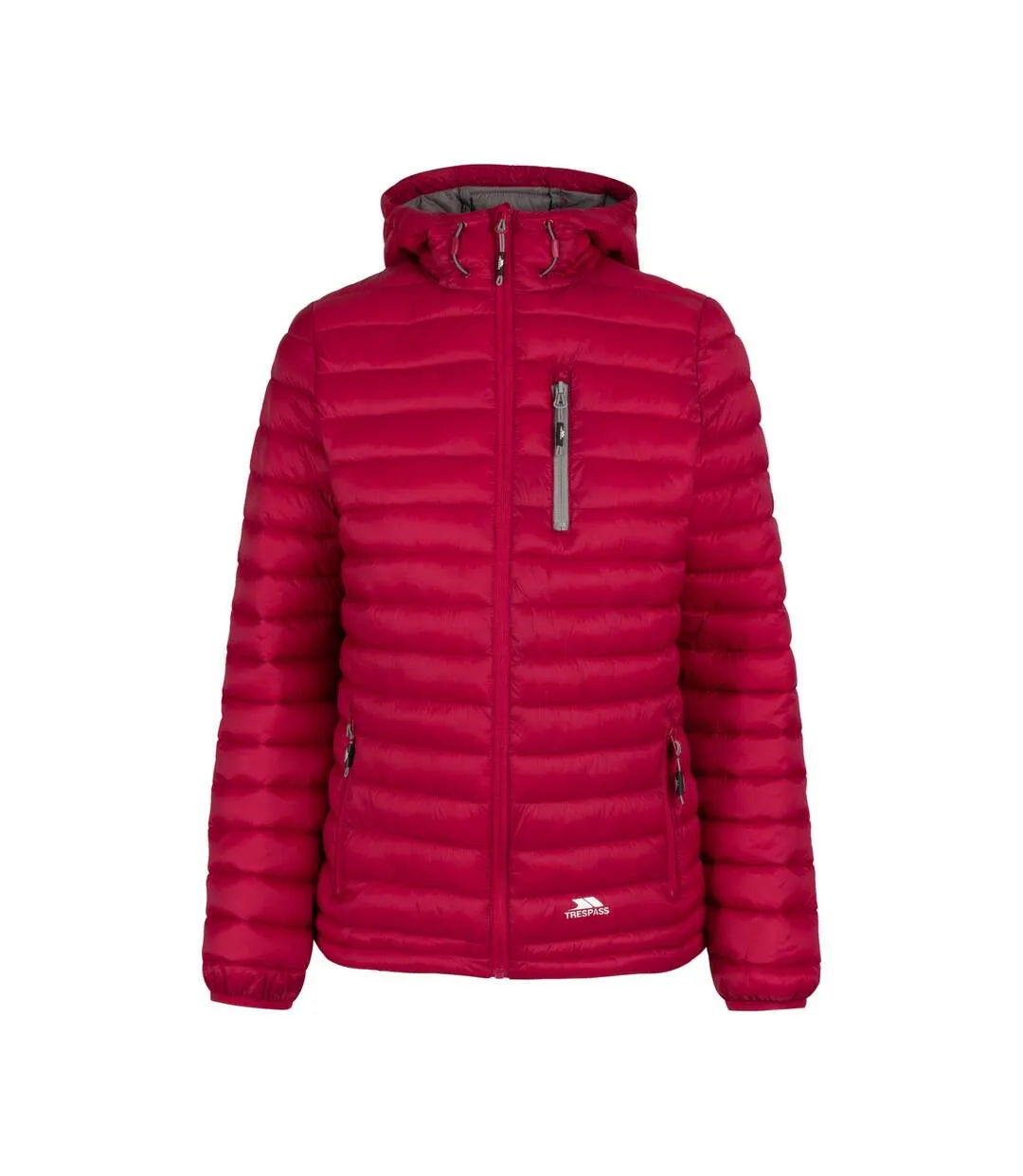 Womens/ladies lenka hooded padded jacket cassis Trespass