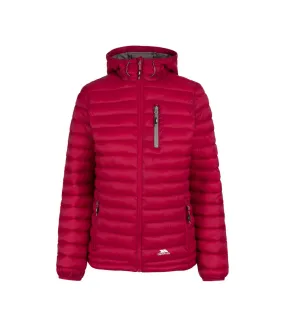 Womens/ladies lenka hooded padded jacket cassis Trespass