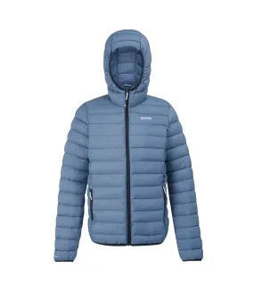 Womens/ladies marizion hooded padded jacket coronet blue Regatta